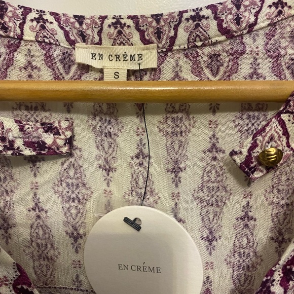 NEW! Beautiful Blouse/Mini Dress NWT - Picture 3 of 3